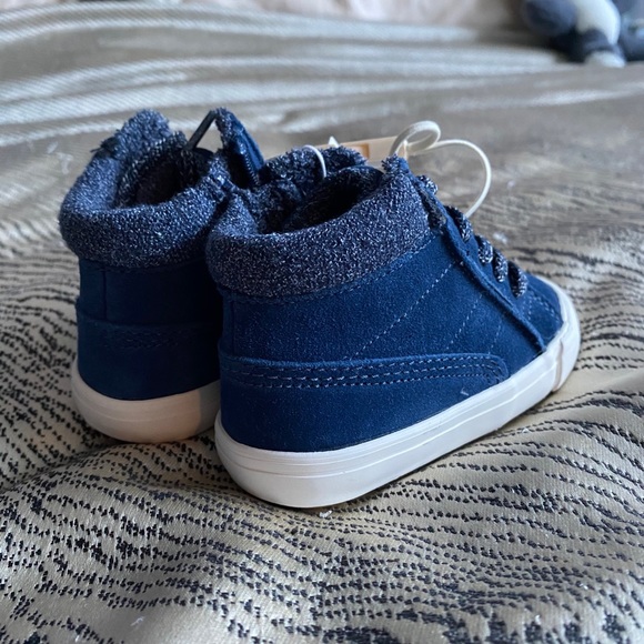 Zara Baby Boy High-Top Sneakers Size 5.5 - Picture 3 of 6
